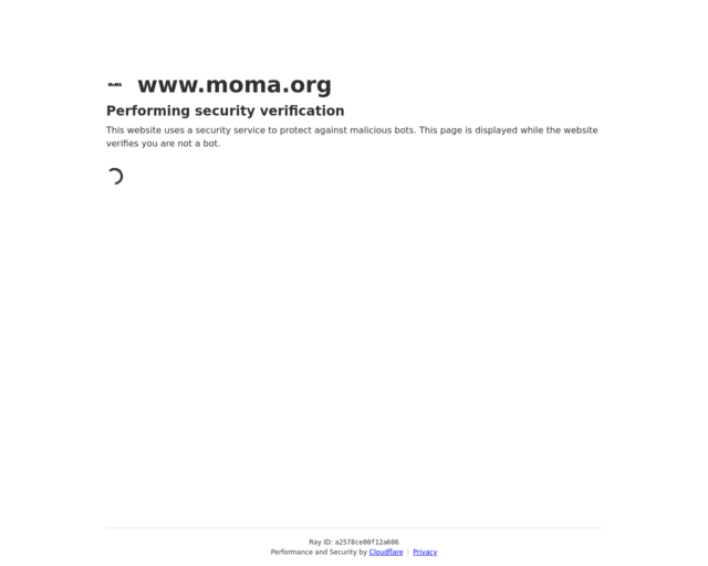 Screenshot of the Kara Walker at MoMA website