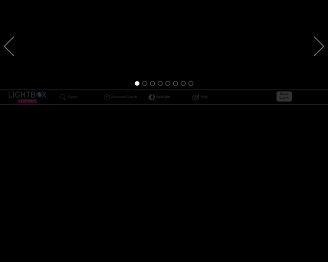 Screenshot of the Lightbox website