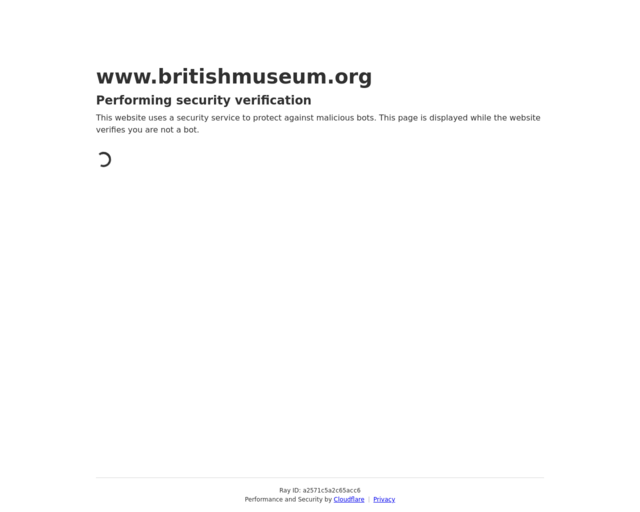 Screenshot of the Ancient Egyptian Gods & Goddesses website