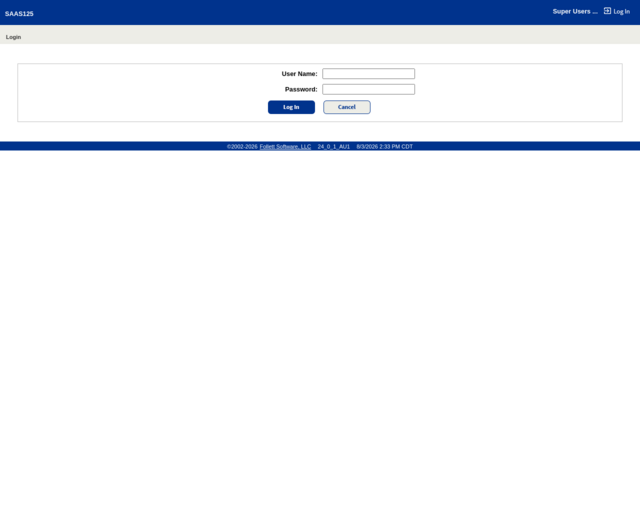 Screenshot of the OPAC website