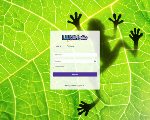 Screenshot of the Learn 360 website