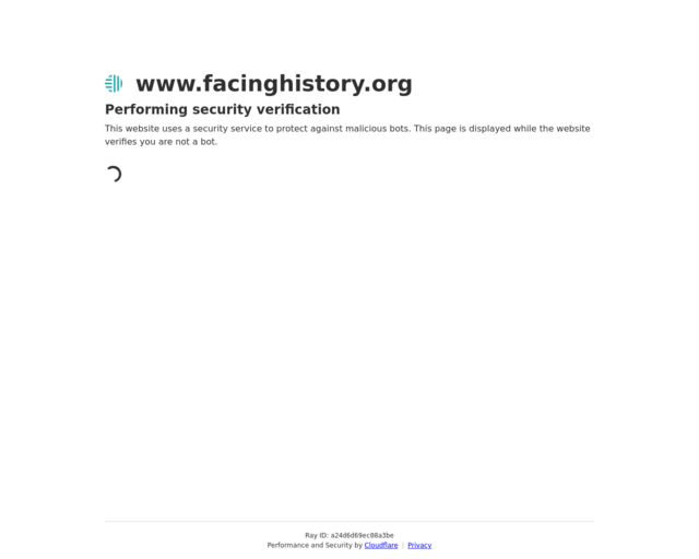 Screenshot of the Political Polarization in the United States website