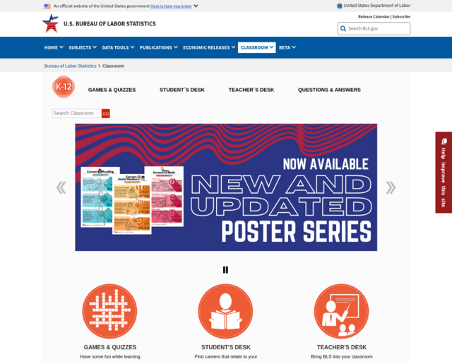 Screenshot of the What do you like? website