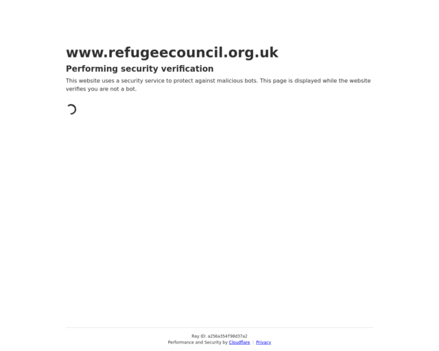 Screenshot of the Child refugees in the UK: Rifat’s story website