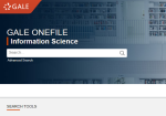 Gale OneFile: Information Science